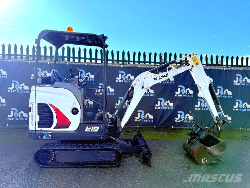 Bobcat E 19 Miniekskavaatorid < 7 t