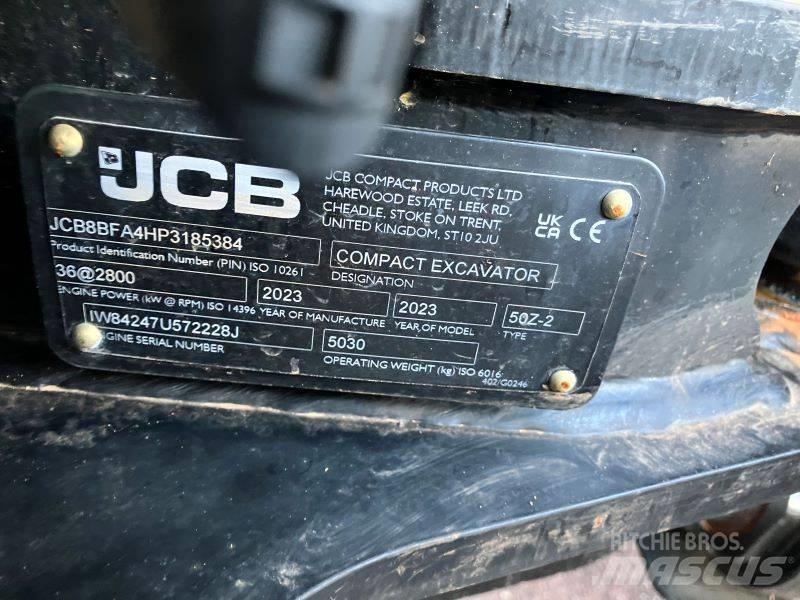 JCB 50 Z-2 Miniekskavaatorid < 7 t