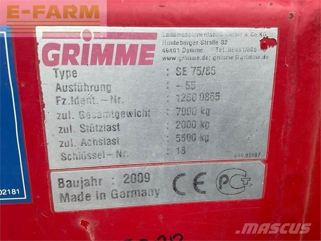 Grimme se 85-55 Kartulikombainid ja kaevajad
