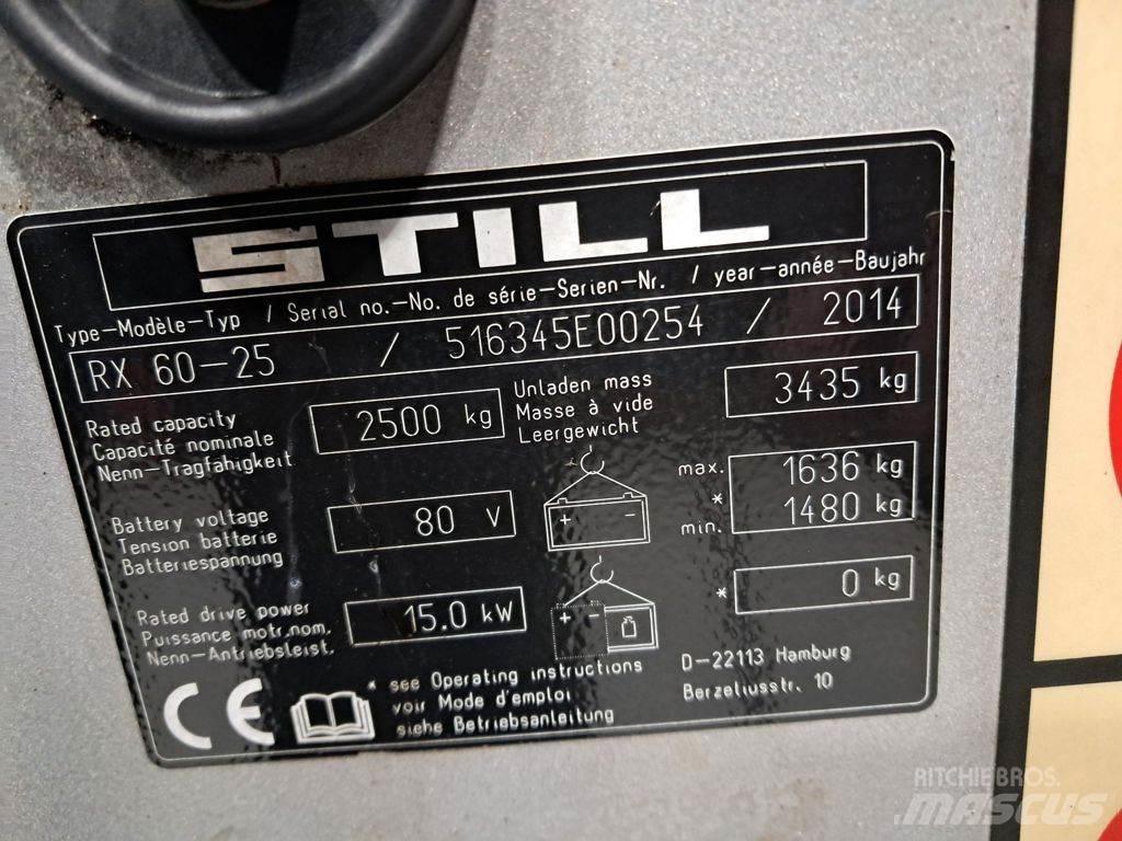 Still RX60-25 Elektritõstukid