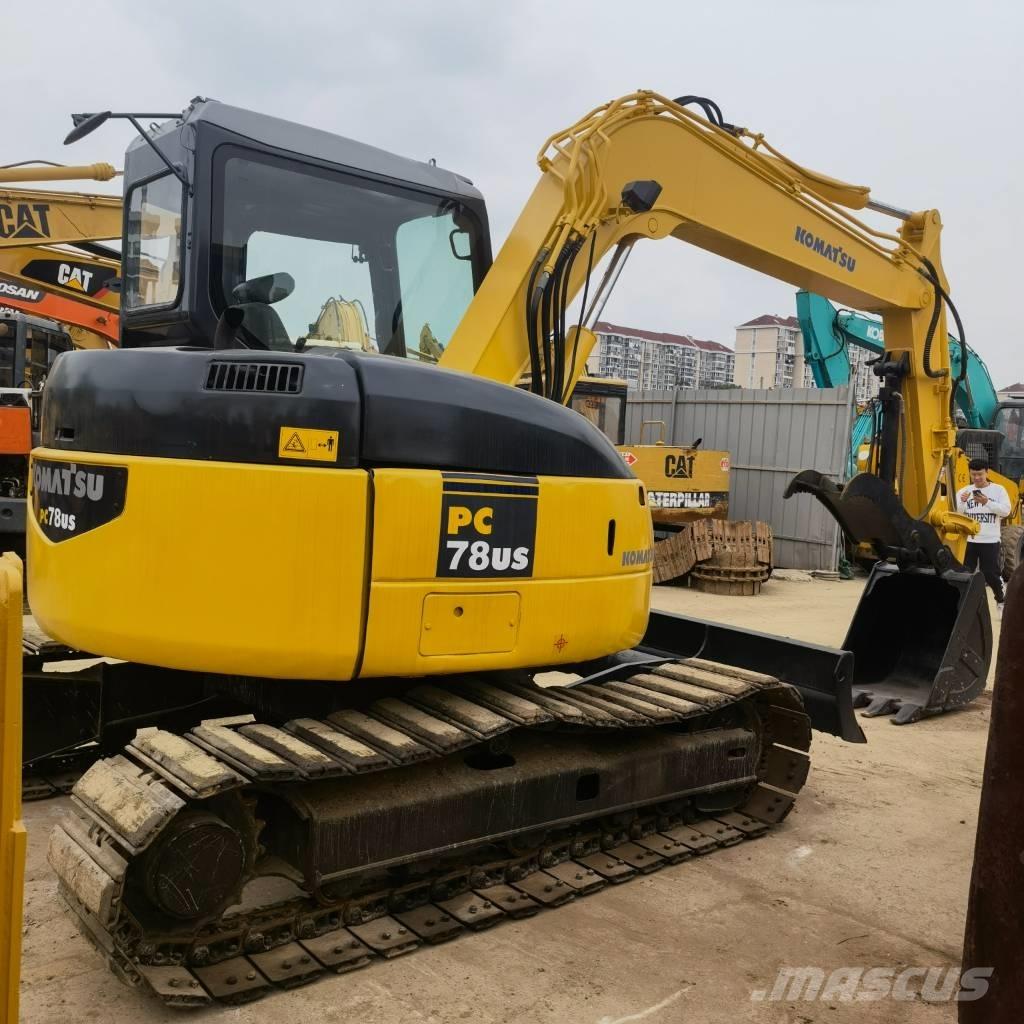 Komatsu PC78US Väikeekskavaatorid 7t-12t