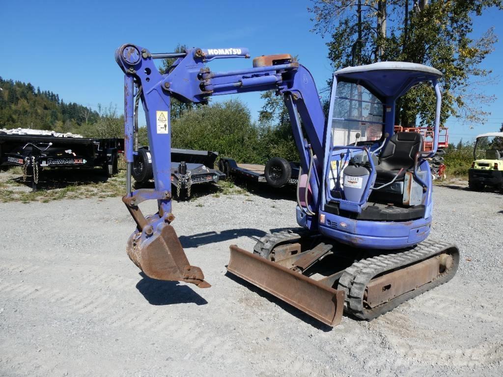 Komatsu PC20UU-3 Miniekskavaatorid < 7 t