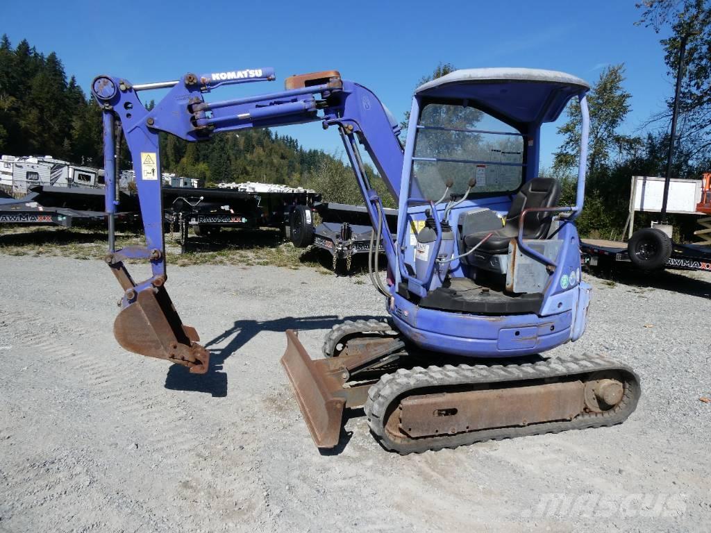 Komatsu PC20UU-3 Miniekskavaatorid < 7 t