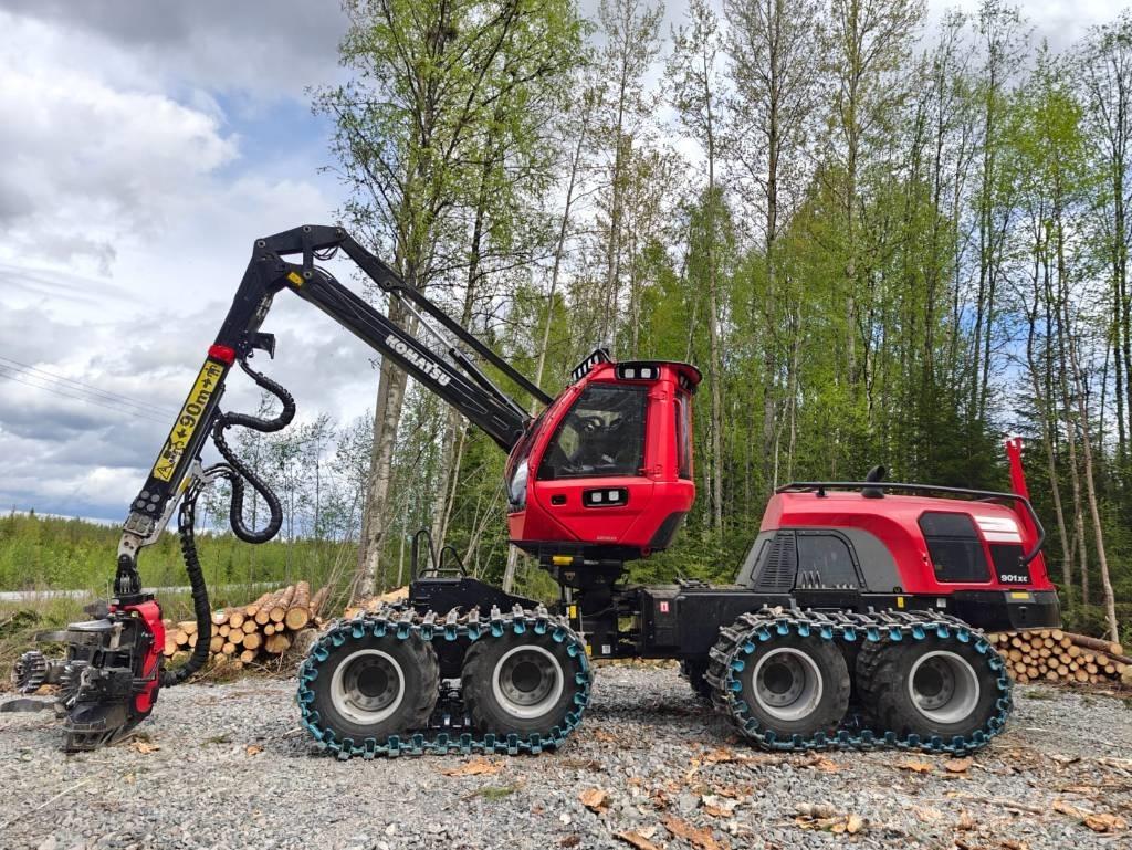 Komatsu 901 XC Harvesterid