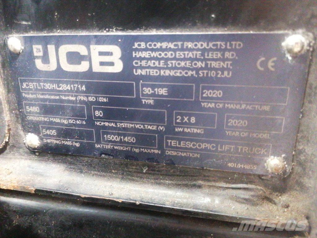 JCB TLT30-19E Teleskooplaadurid