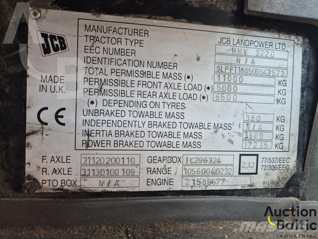 JCB Fastrac 3220 Traktorid