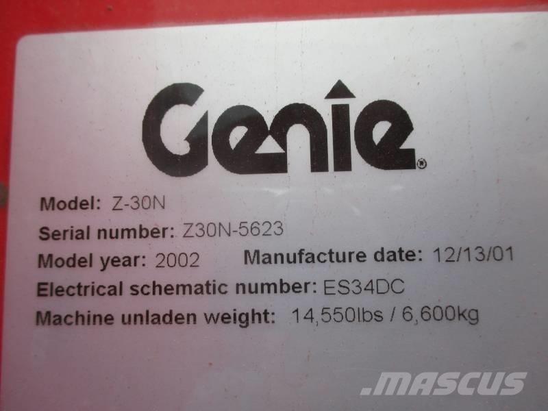 Genie Z 30 Iseliikuvad poomtõstukid