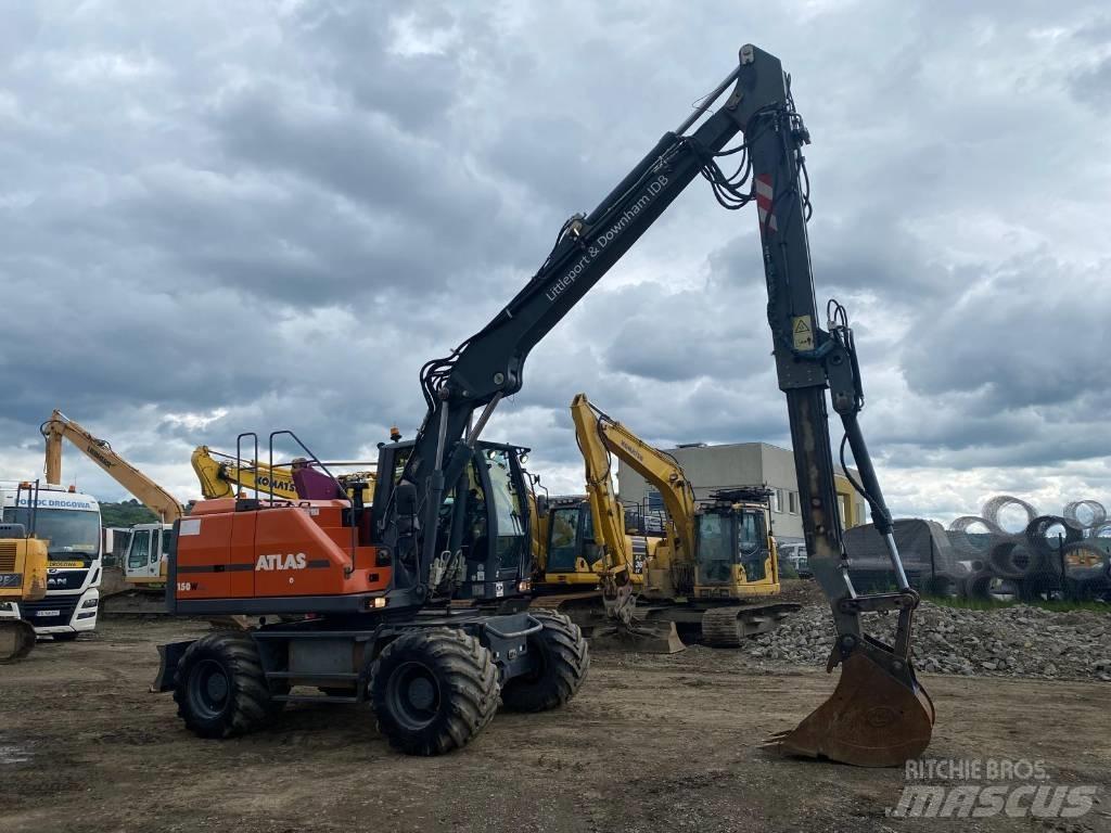 Atlas 150 W Ratasekskavaatorid