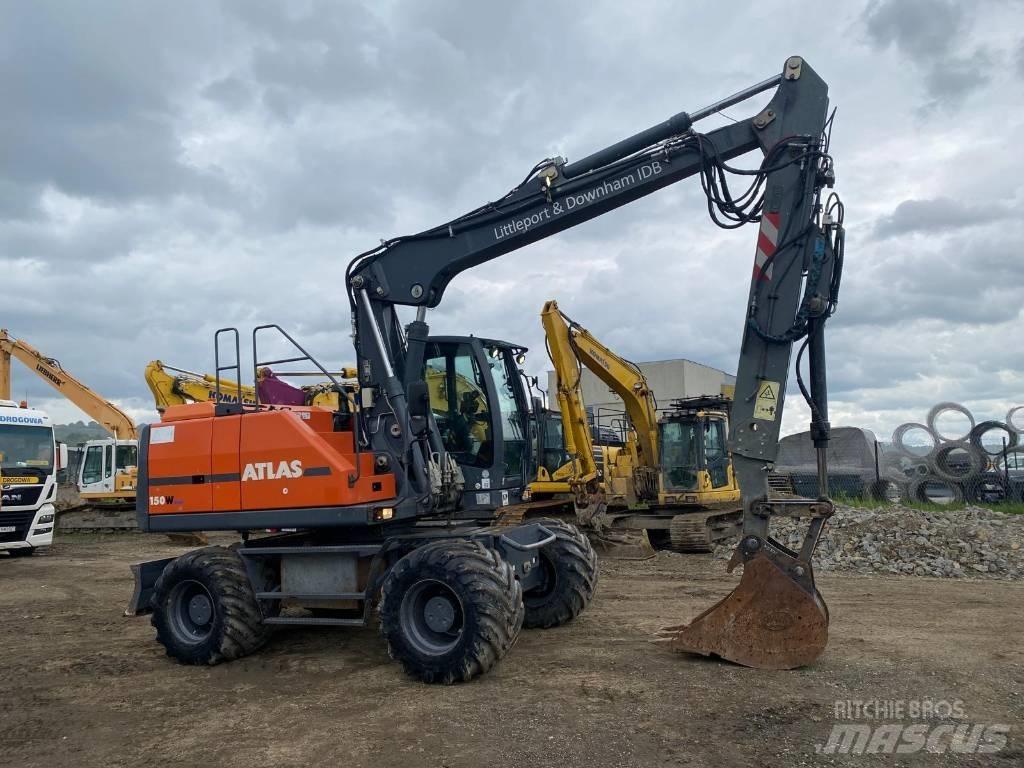 Atlas 150 W Ratasekskavaatorid