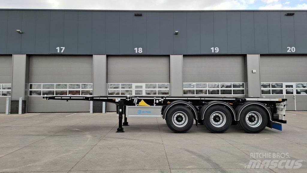 D-tec CC-2030-3-F Konteinerveo poolhaagised
