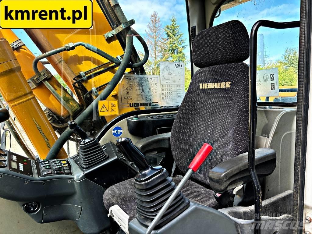 Liebherr A 314 Ratasekskavaatorid