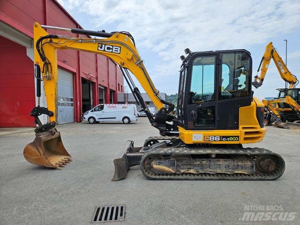 JCB 86 C-1 eco Väikeekskavaatorid 7t-12t