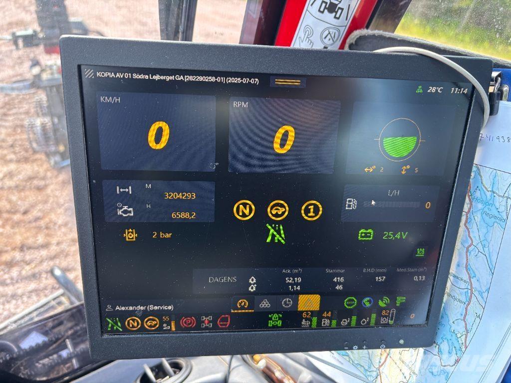 Komatsu 901XC Harvesterid