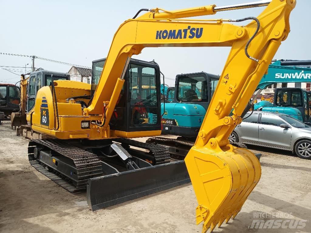 Komatsu PC 60 Roomikekskavaatorid