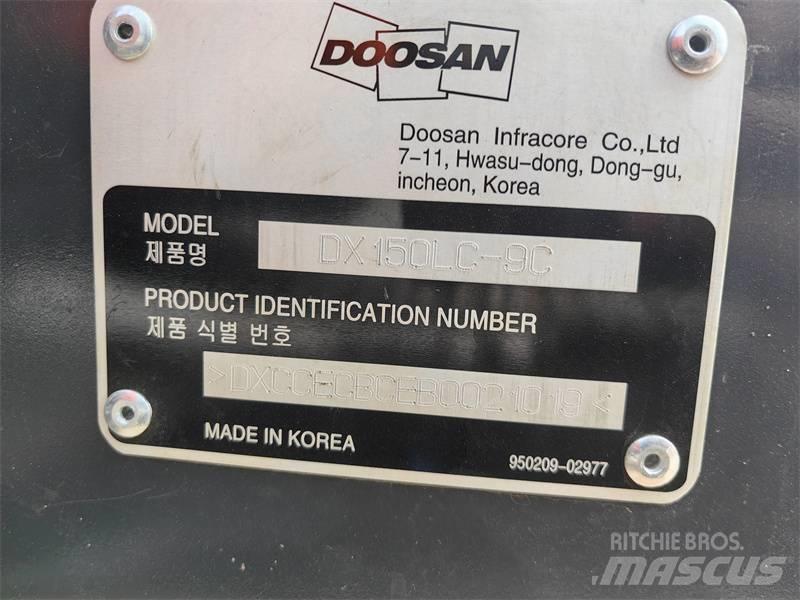 Doosan 150 Roomikekskavaatorid