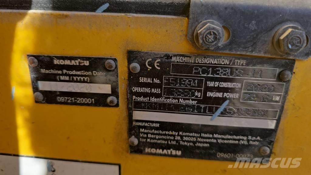 Komatsu PC 138 US-11 Roomikekskavaatorid