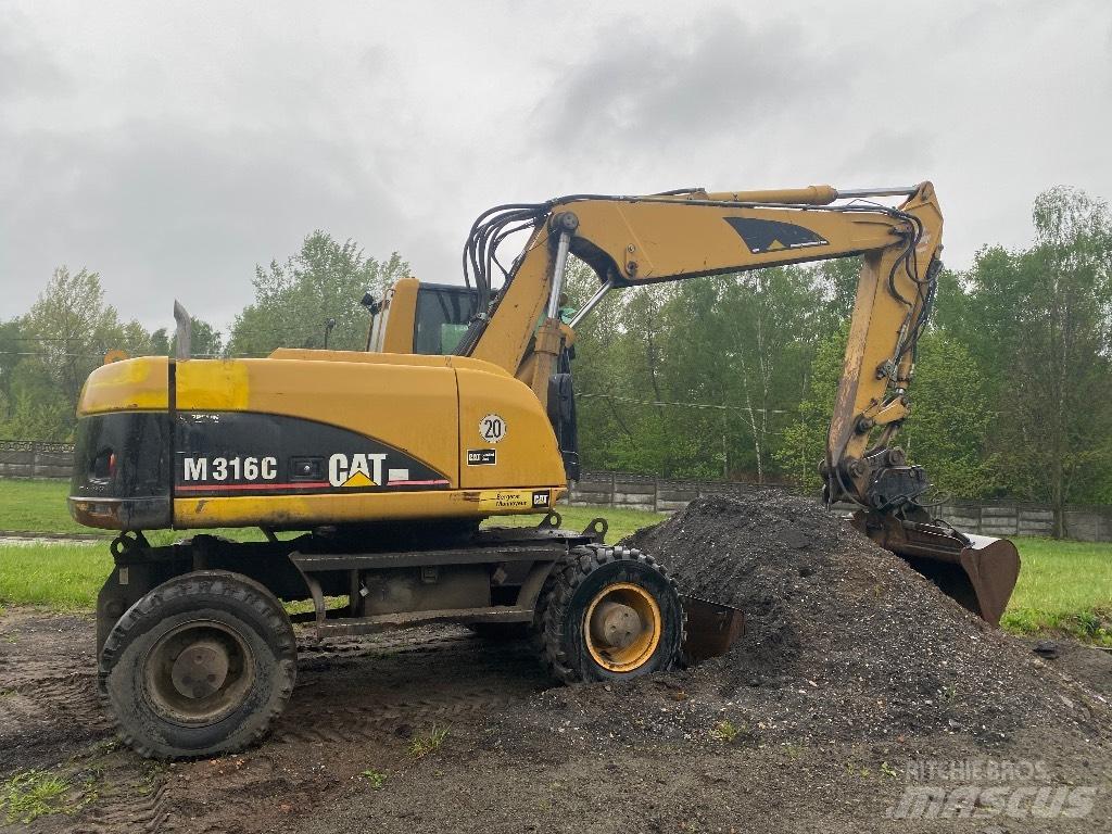 CAT M 316 C Ratasekskavaatorid