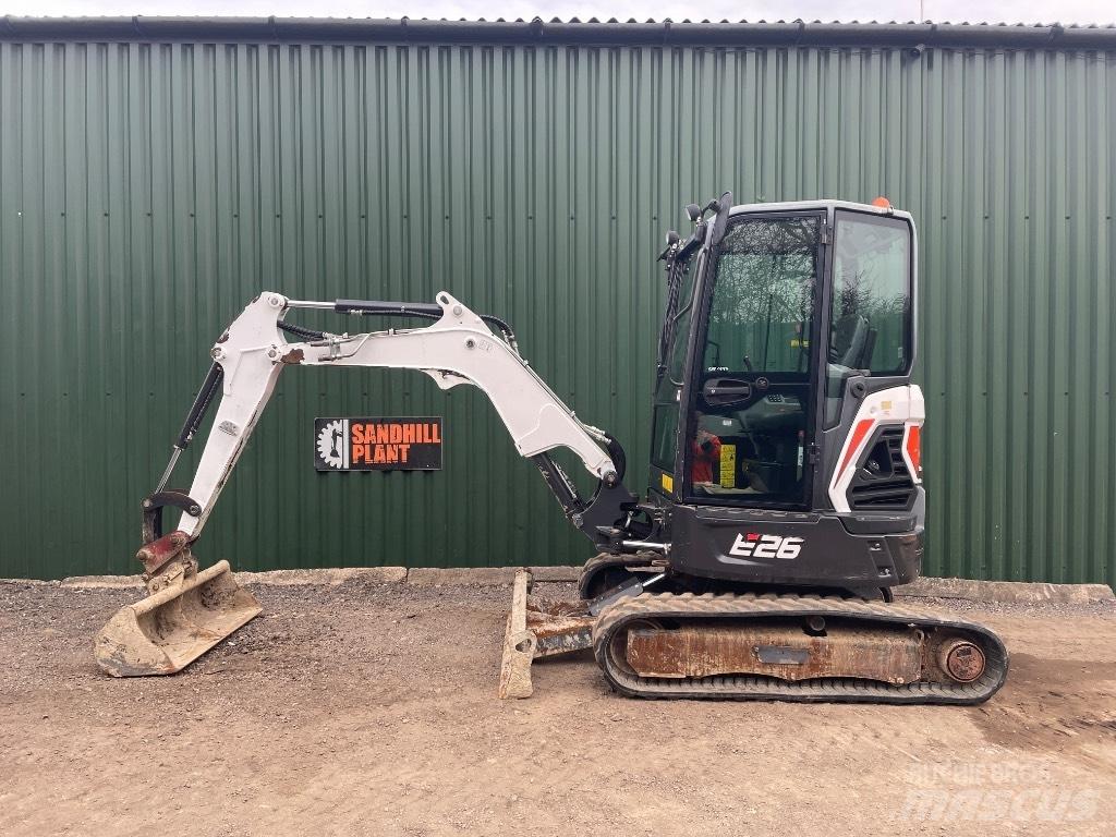 Bobcat E 26 Miniekskavaatorid < 7 t