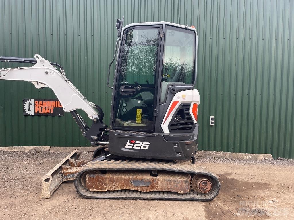 Bobcat E 26 Miniekskavaatorid < 7 t