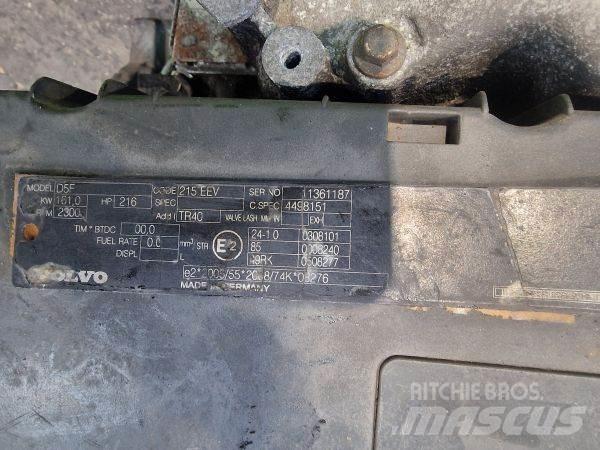 Volvo D5F 215EEV Mootorid