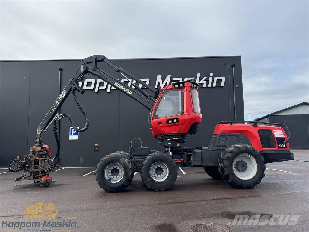 Komatsu 931 Harvesterid
