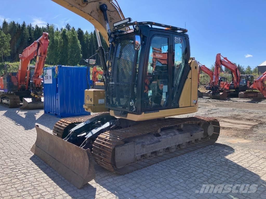 CAT 315 Roomikekskavaatorid
