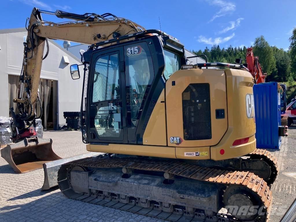 CAT 315 Roomikekskavaatorid