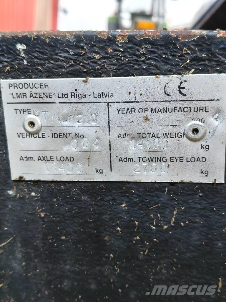 Tempo PTN-1210 Sõnnikulaoturid