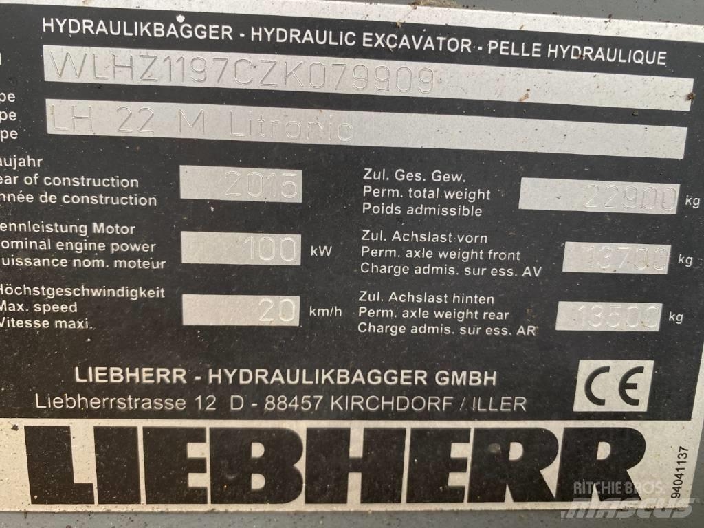 Liebherr LH 22 M Materjalikäitlusmasinad
