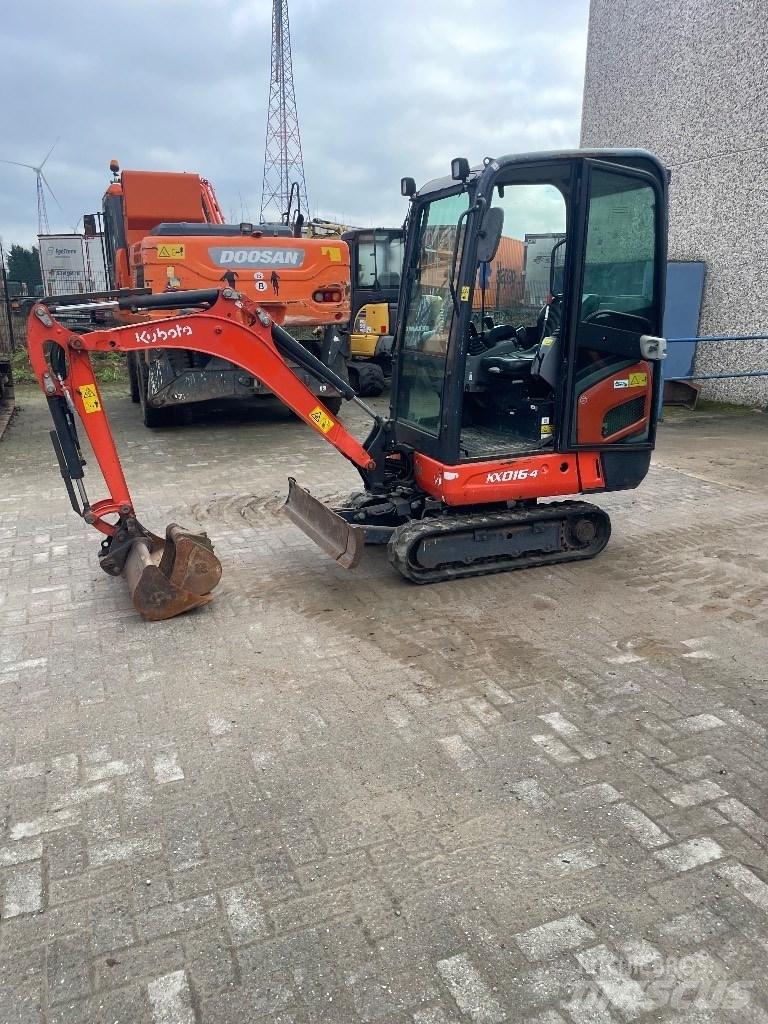 Kubota KX 016-4 Miniekskavaatorid < 7 t