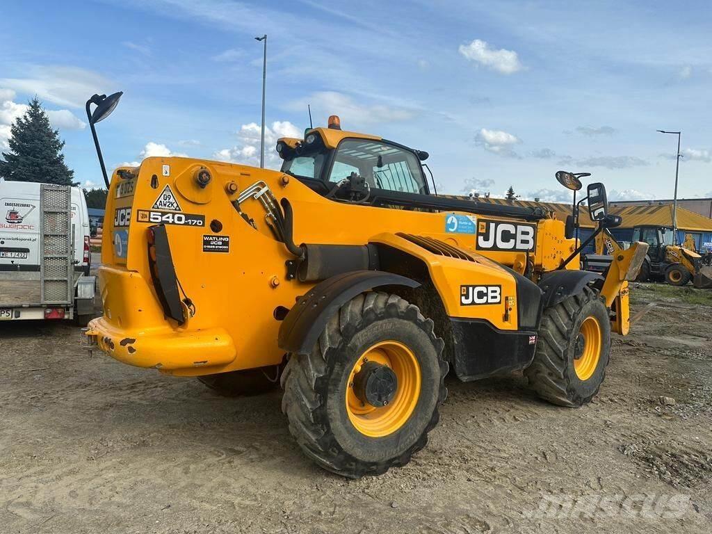 JCB 540-170 Teleskooplaadurid