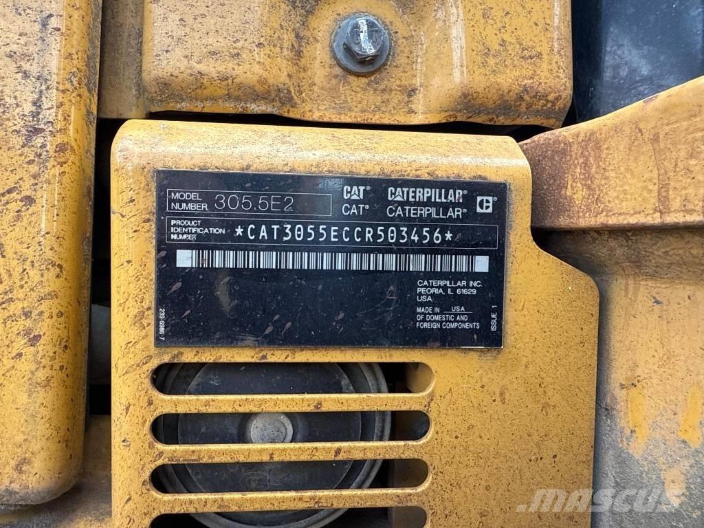 CAT 305.5 Miniekskavaatorid < 7 t