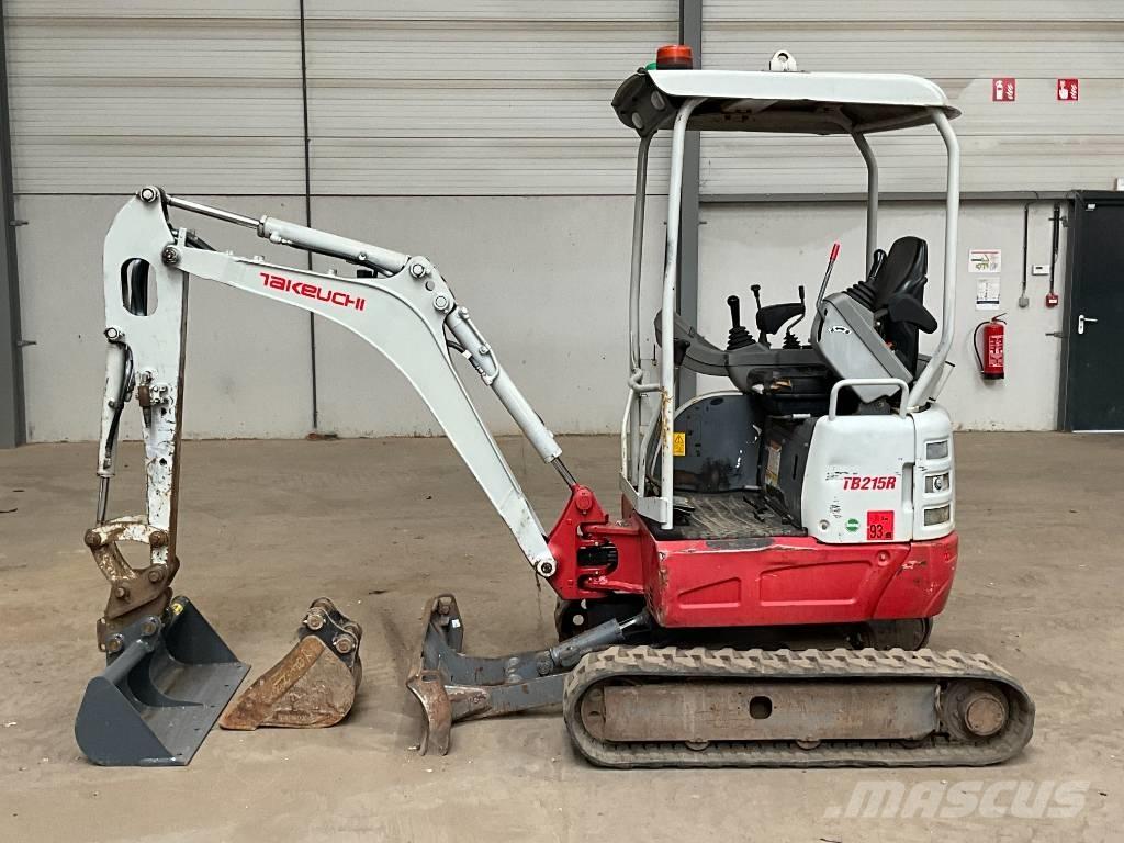 Takeuchi TB 215 R Miniekskavaatorid < 7 t