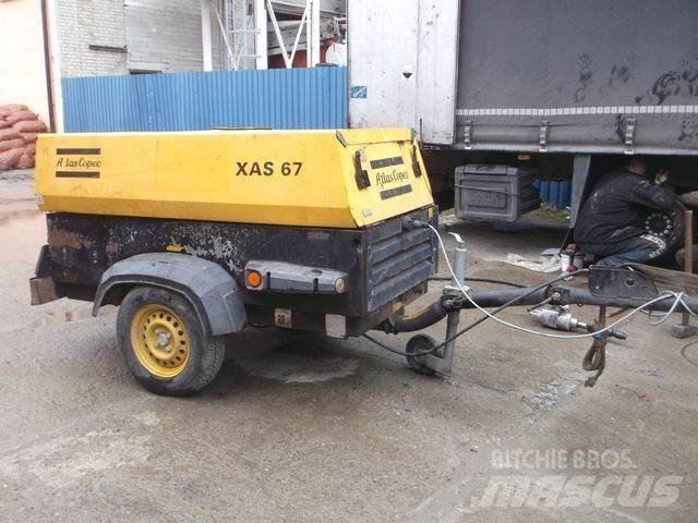 Atlas Copco XAS 67 Kompressorid