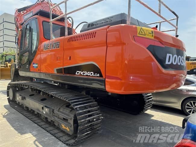 Doosan DX 340 LCA Roomikekskavaatorid