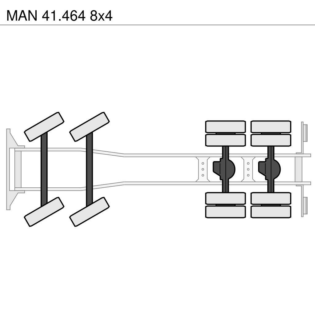 MAN 41.464 8x4 Vaakumautod