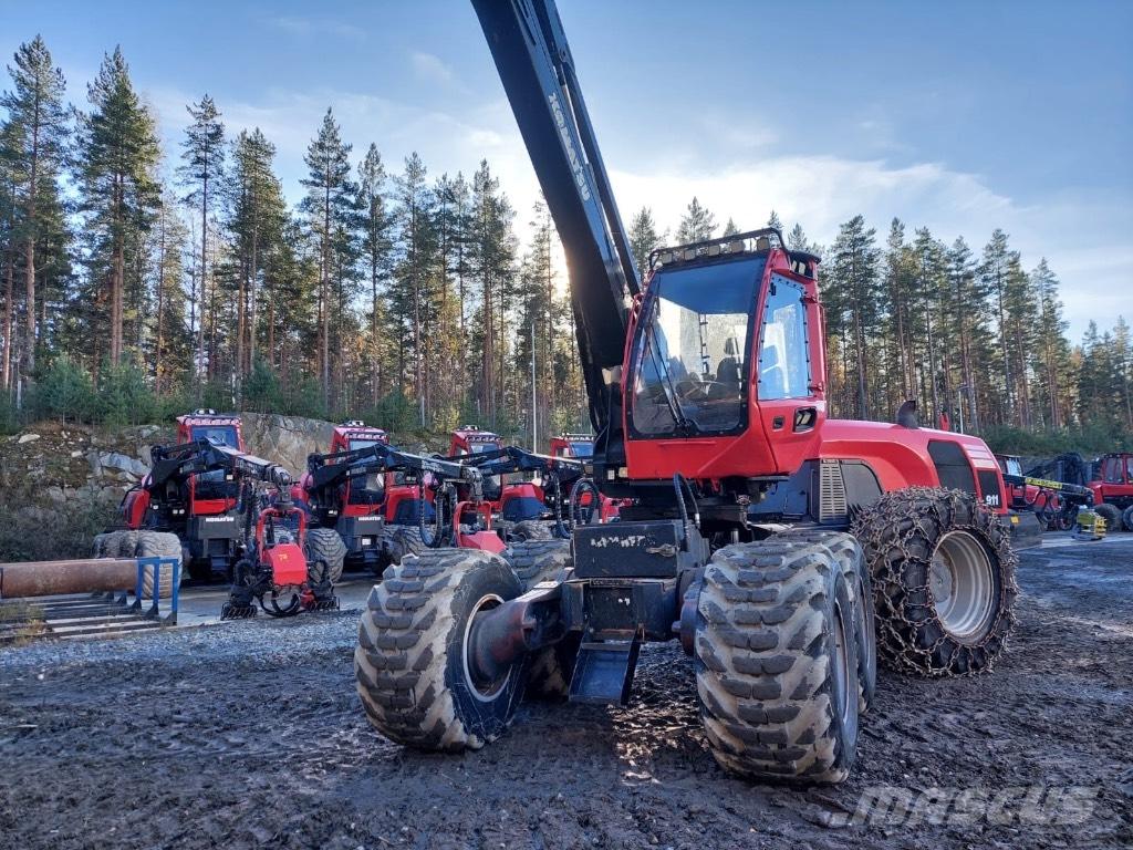 Komatsu 911 Harvesterid