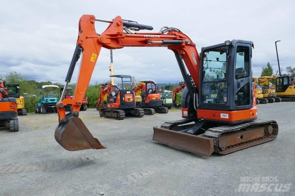Hitachi ZX55UR-5B Miniekskavaatorid < 7 t