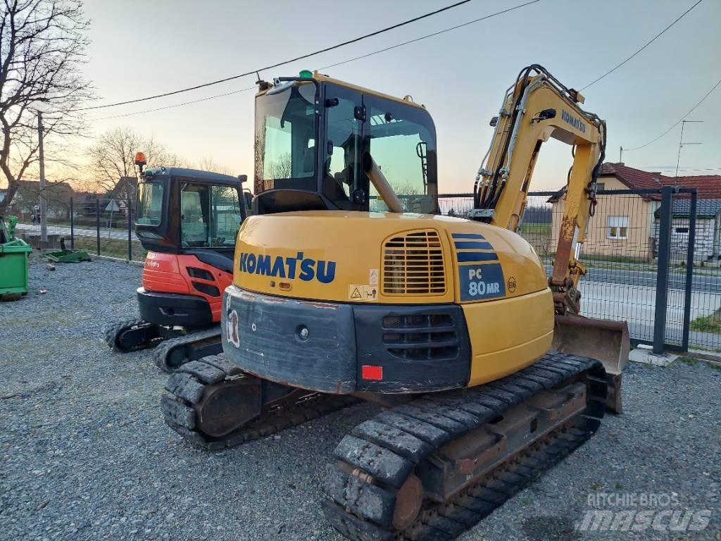 Komatsu PC 80 MR Väikeekskavaatorid 7t-12t