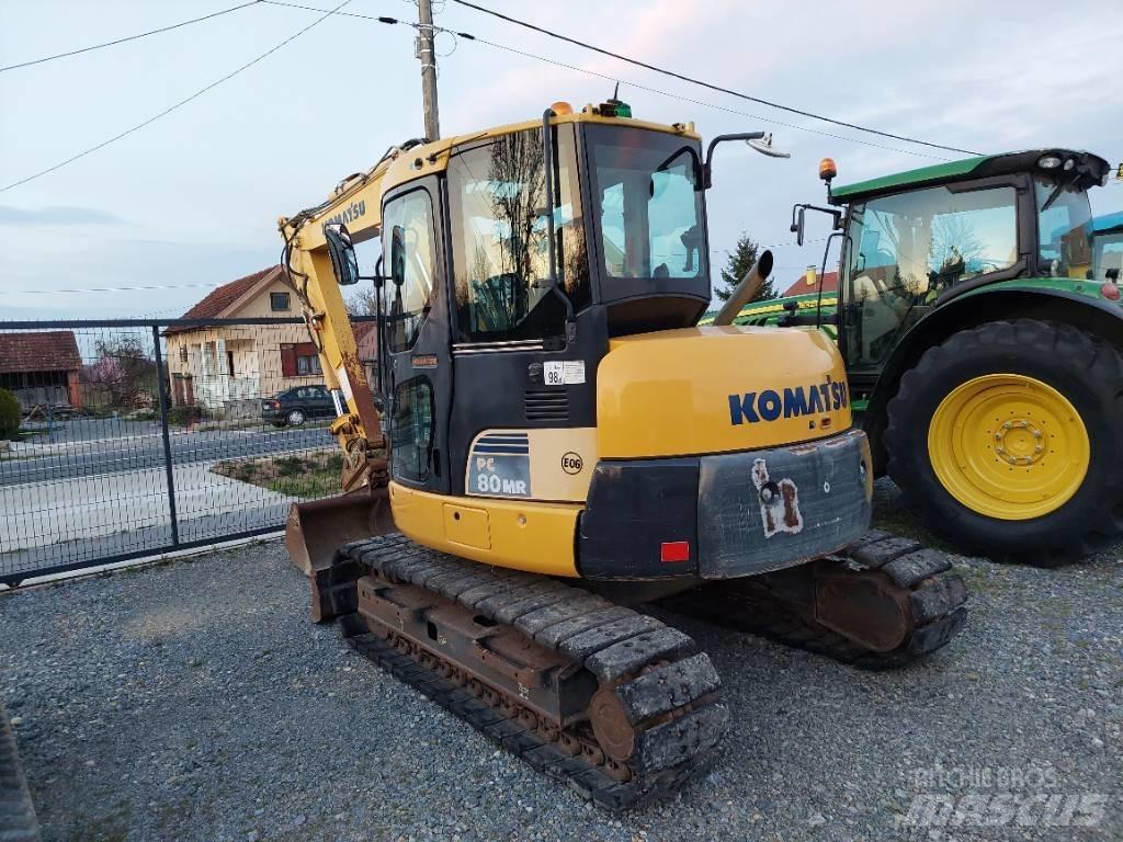 Komatsu PC 80 MR Väikeekskavaatorid 7t-12t