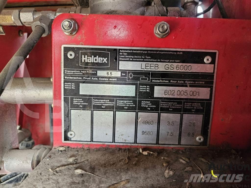 Horsch GS 6000 Haagispritsid