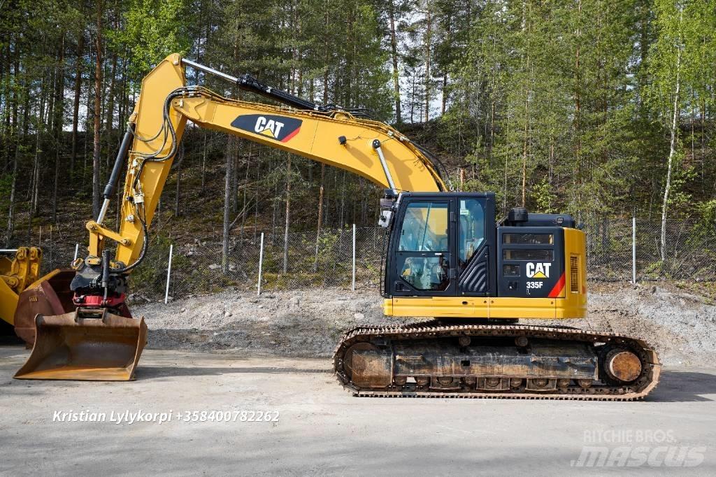 CAT 335 F L CR Roomikekskavaatorid