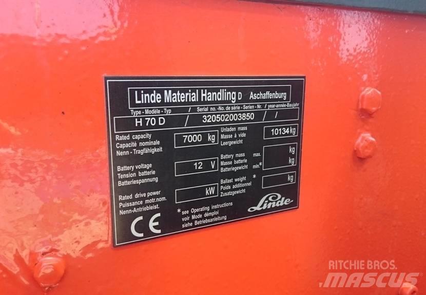 Linde H 70 D Diiseltõstukid