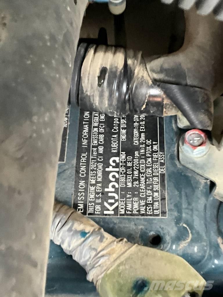 Kubota U 50-5 Miniekskavaatorid < 7 t