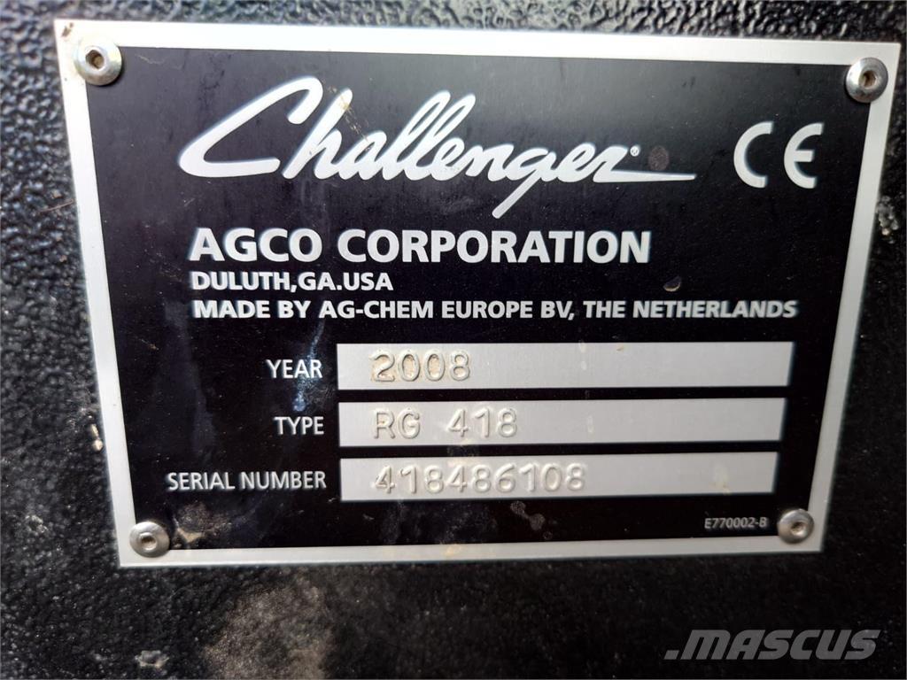 Challenger RG418 Iseliikuvad pritsid