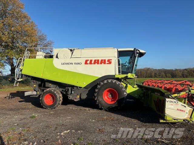 CLAAS Lexion 580 Teraviljakombainid