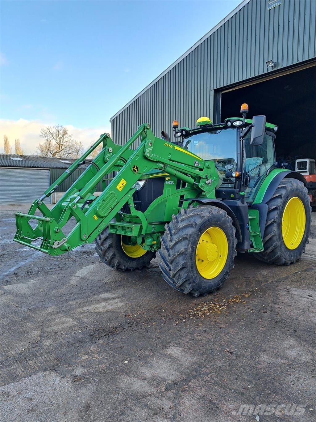 John Deere 6R 155 Traktorid