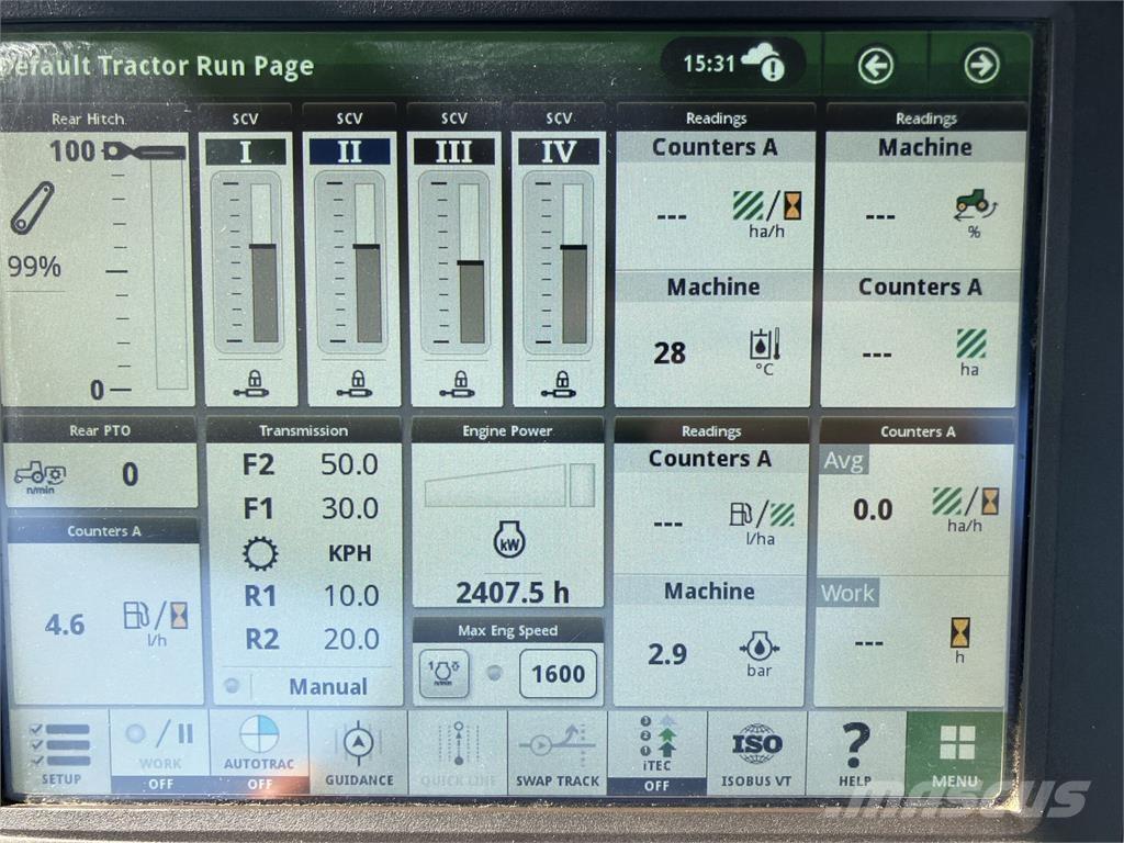 John Deere 7R 310 Traktorid