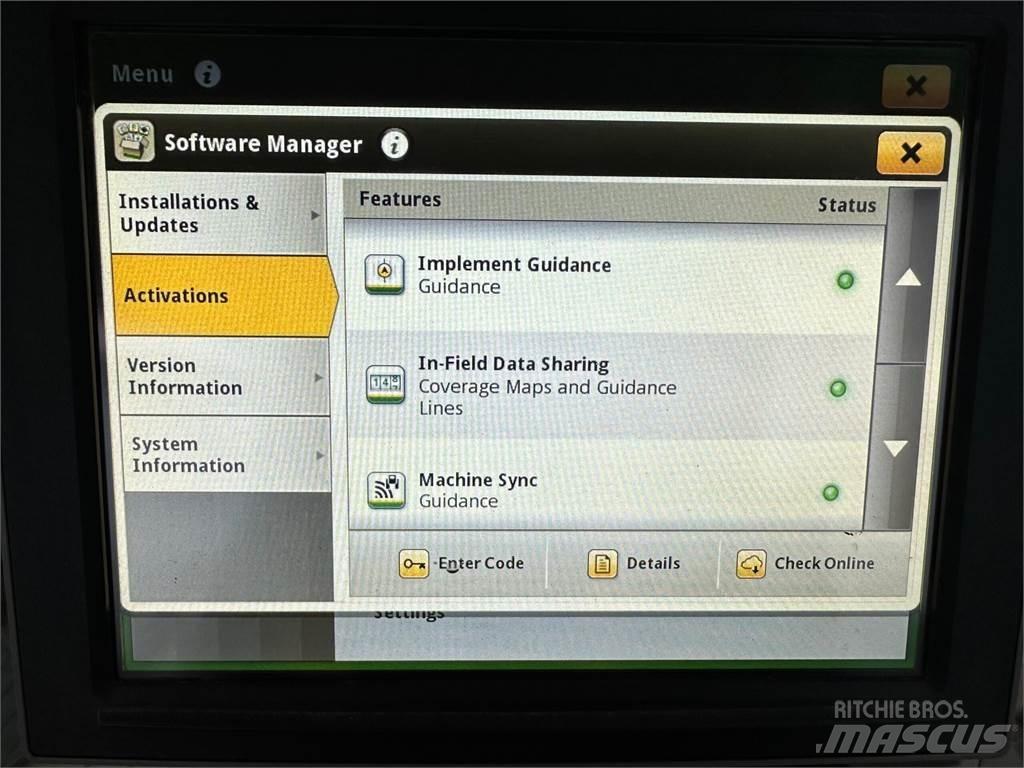 John Deere 8RX 410 Traktorid
