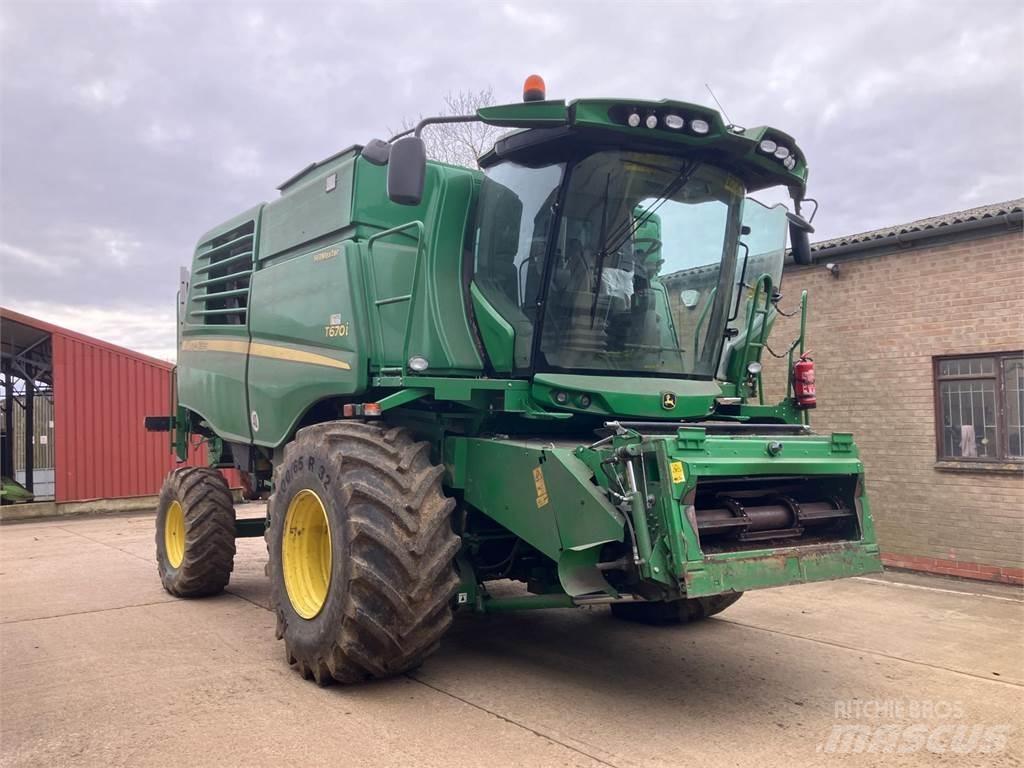 John Deere T670 HM Teraviljakombainid